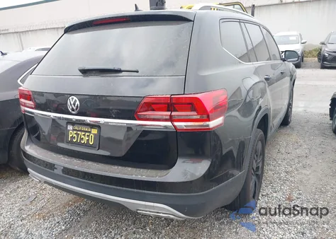 2018 Volkswagen Atlas 2.0T Se/2.0T Se W/Technology from USA, damaged, VIN 1V2DP2CA6JC600310